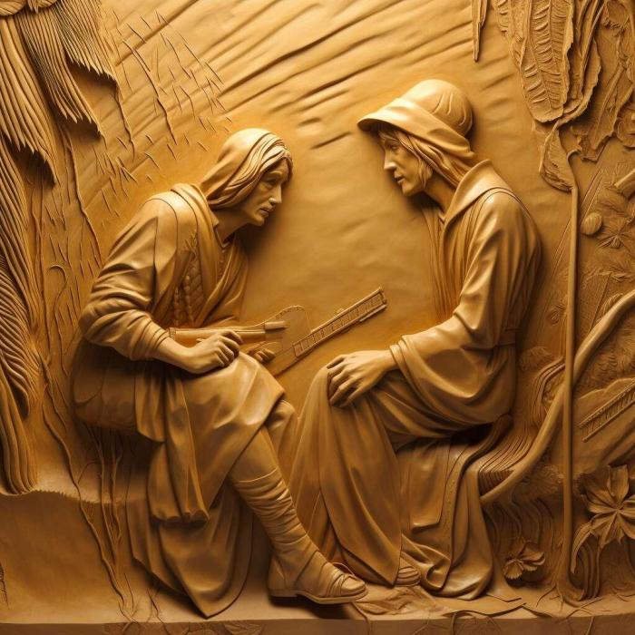 نموذج ثلاثي الأبعاد لآلة CNC 3D Art 